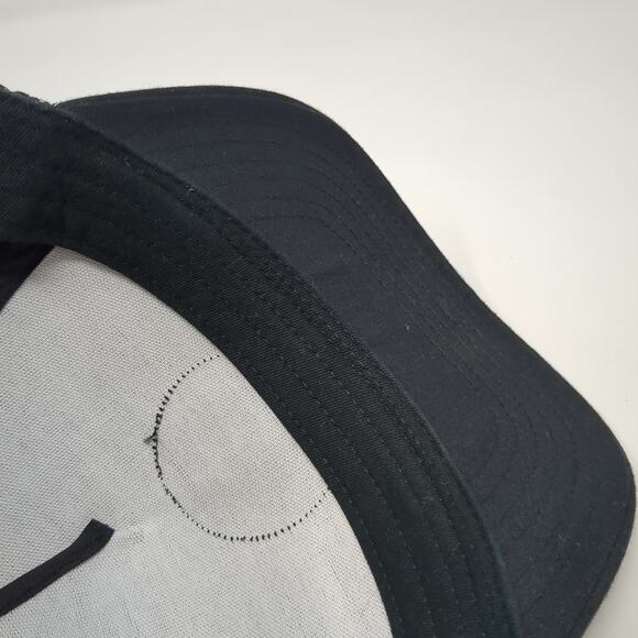 RVCA Present Future Past Snapback Trucker Hat Black OS Adjustable Mesh Back - Picture 8 of 9